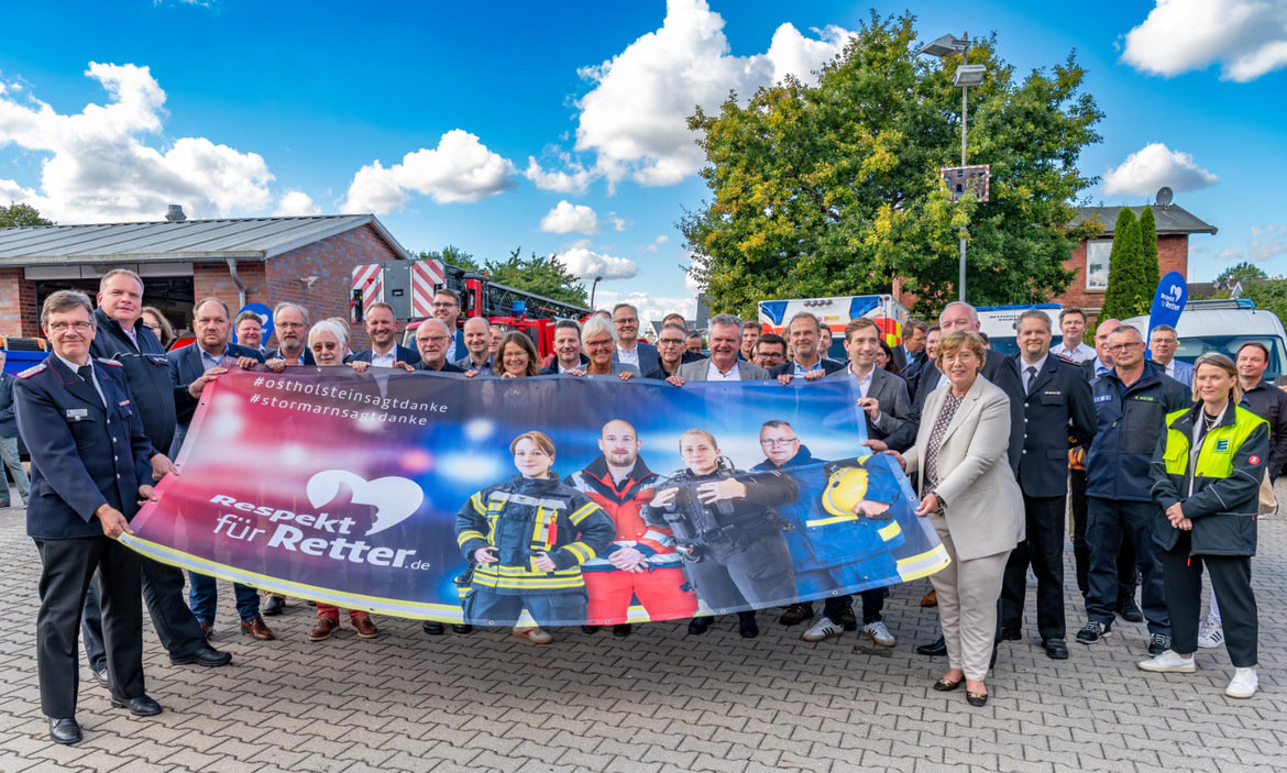 Respekt für Retter - Auftaktveraanstaltung - Foto Torsten Vollbrecht