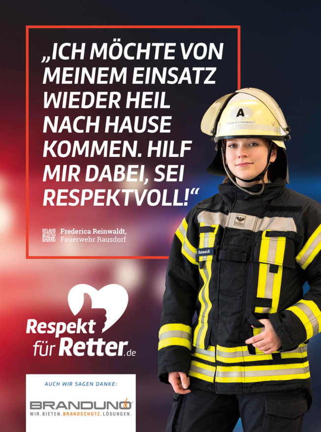 Aktion - Respekt für Retter